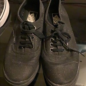 Vans glitter shoes